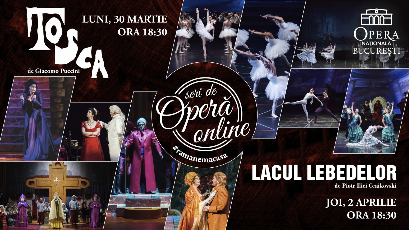 Seri de Opera Online - Tosca si Lacul Lebedelor - ONB