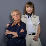 Alexandra Ungureanu și mama ei