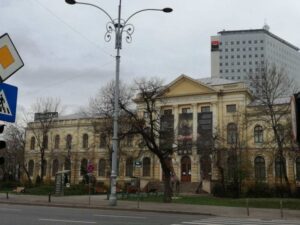 Între 1904-1908, arhitectul a refăcut fațadele Muzeului Național de Istorie Naturală „Grigore Antipa”.