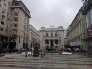 Modernizarea Căii Victoria a permis edificarea unui ansamblu arhitectonic, format din Teatrul Odeon și clădirile învecinate.