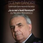 16.05 afis Conferintele ONB – Nicolae Manolescu