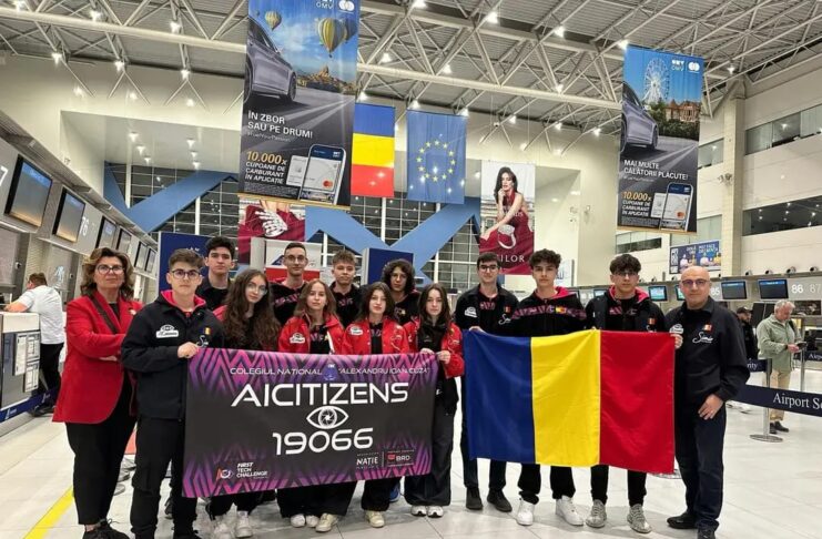 Echipa AICitizen din Focșani a câștigat campionatul mondial de robotică.