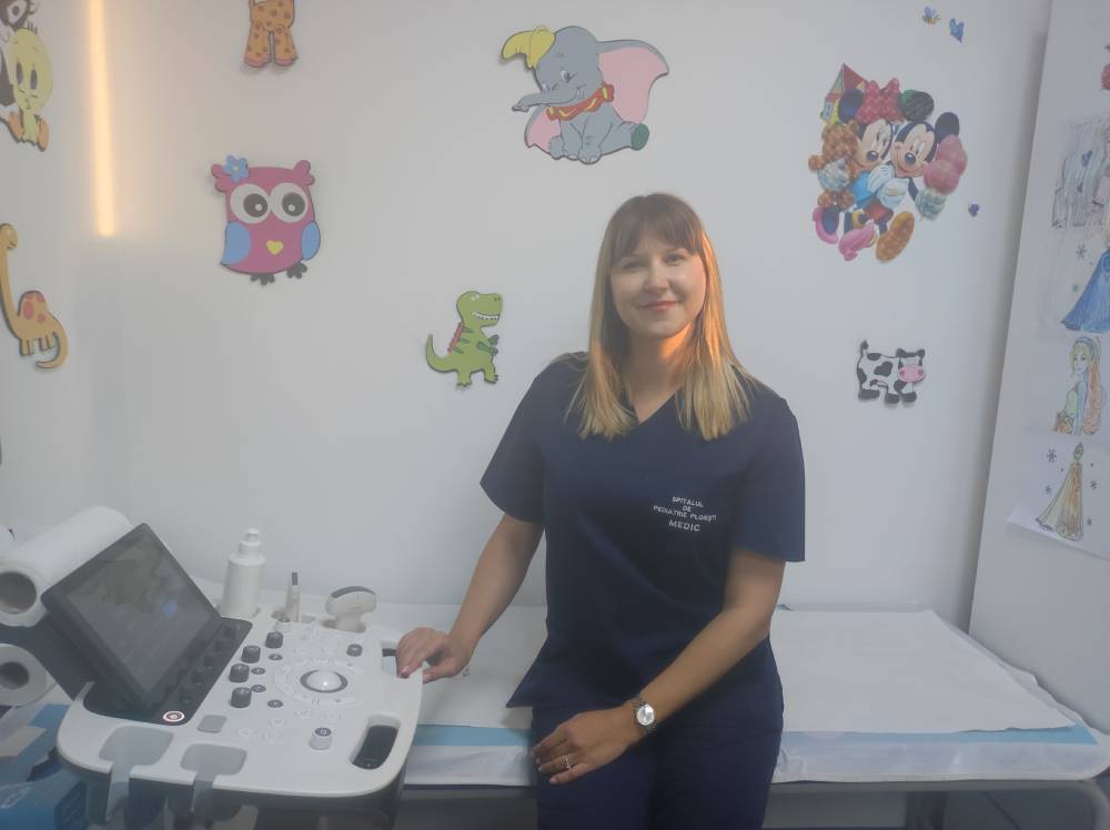 Dr. Simona Vasilache, medic primar Endocrinologie, face parte din echipa Spitalului de Pediatrie Ploiești.