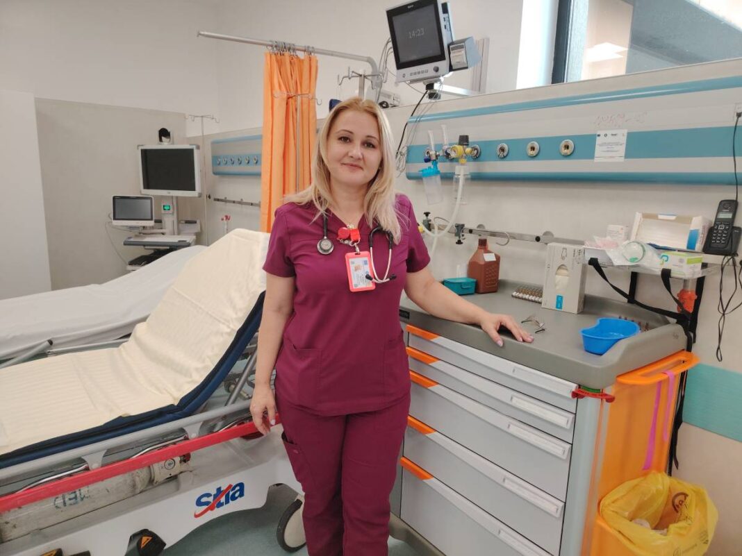 Dr. Ramona Florentina Șerban lucrează de trei ani la Unitatea de Primiri Urgente- SMURD din cadrul SJU Ploiești