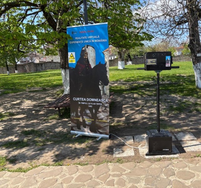 reconstituirea Curții Domnești din vremea lui Vlad Țepeș