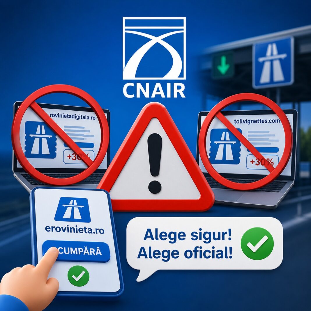 CNAIR a identificat în online alte două portaluri care taxează suplimentar rovinieta