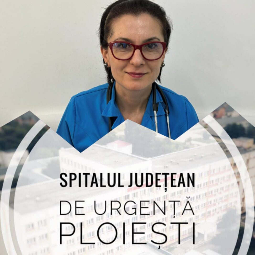 Dr. Cristina Blot oferă consultații în Compartimentul Endocrine, aflat în locația SJU Ploiești din str. Buna Vestire, nr. 1-3
